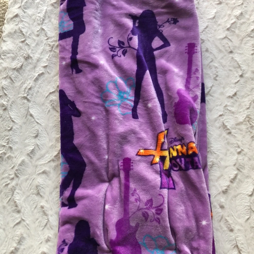 Disney Hannah Montana 20 Years Plush Throw Blanket